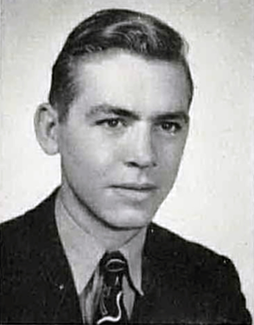 Gann as a junior at the University of New Mexico, 1941.